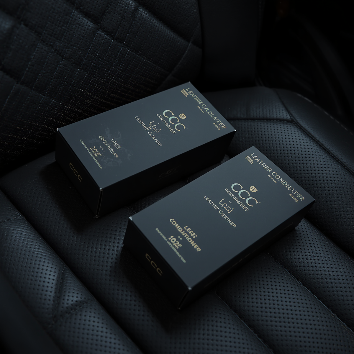 CCC /// Leather Care Set (Cleaner + Conditioner Box)